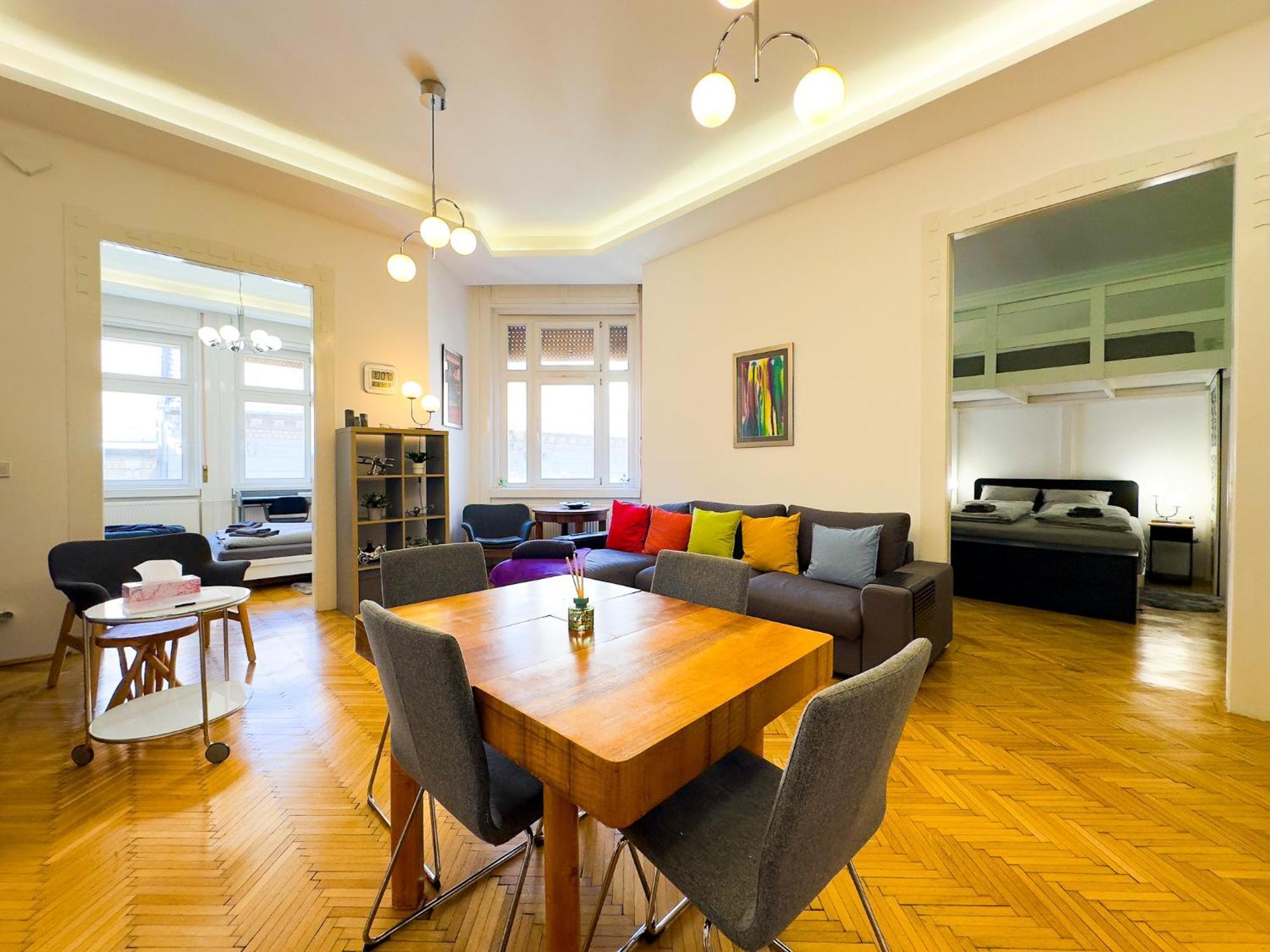 Spacious 4Br Oasis In Central Budapest - Bp Sky Eksteriør billede