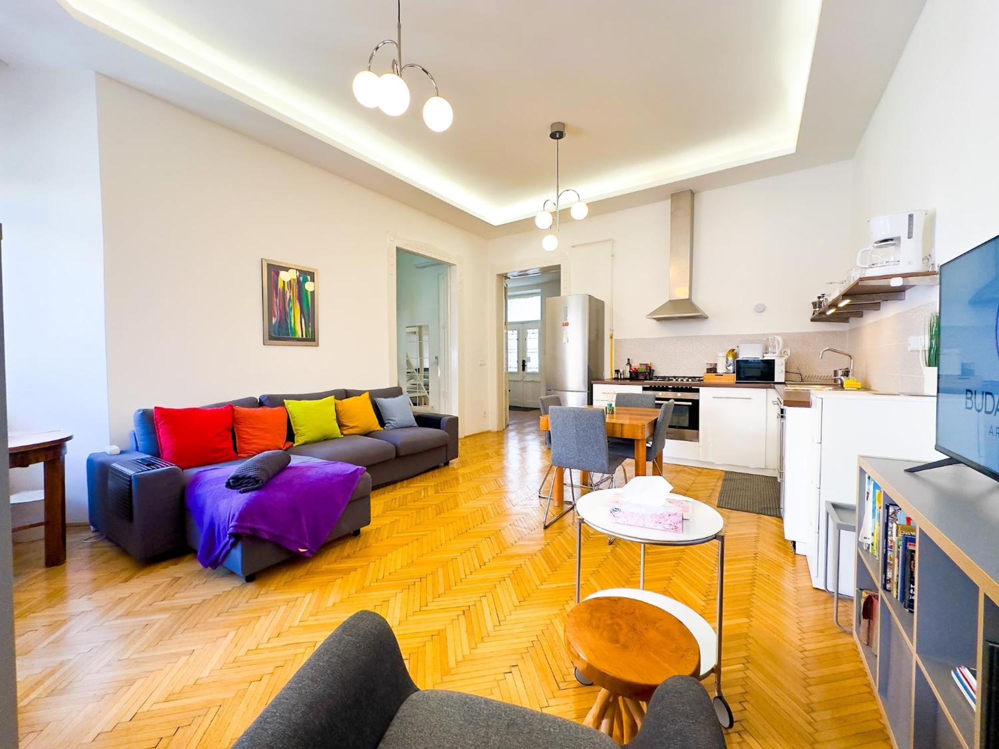 Spacious 4Br Oasis In Central Budapest - Bp Sky Eksteriør billede