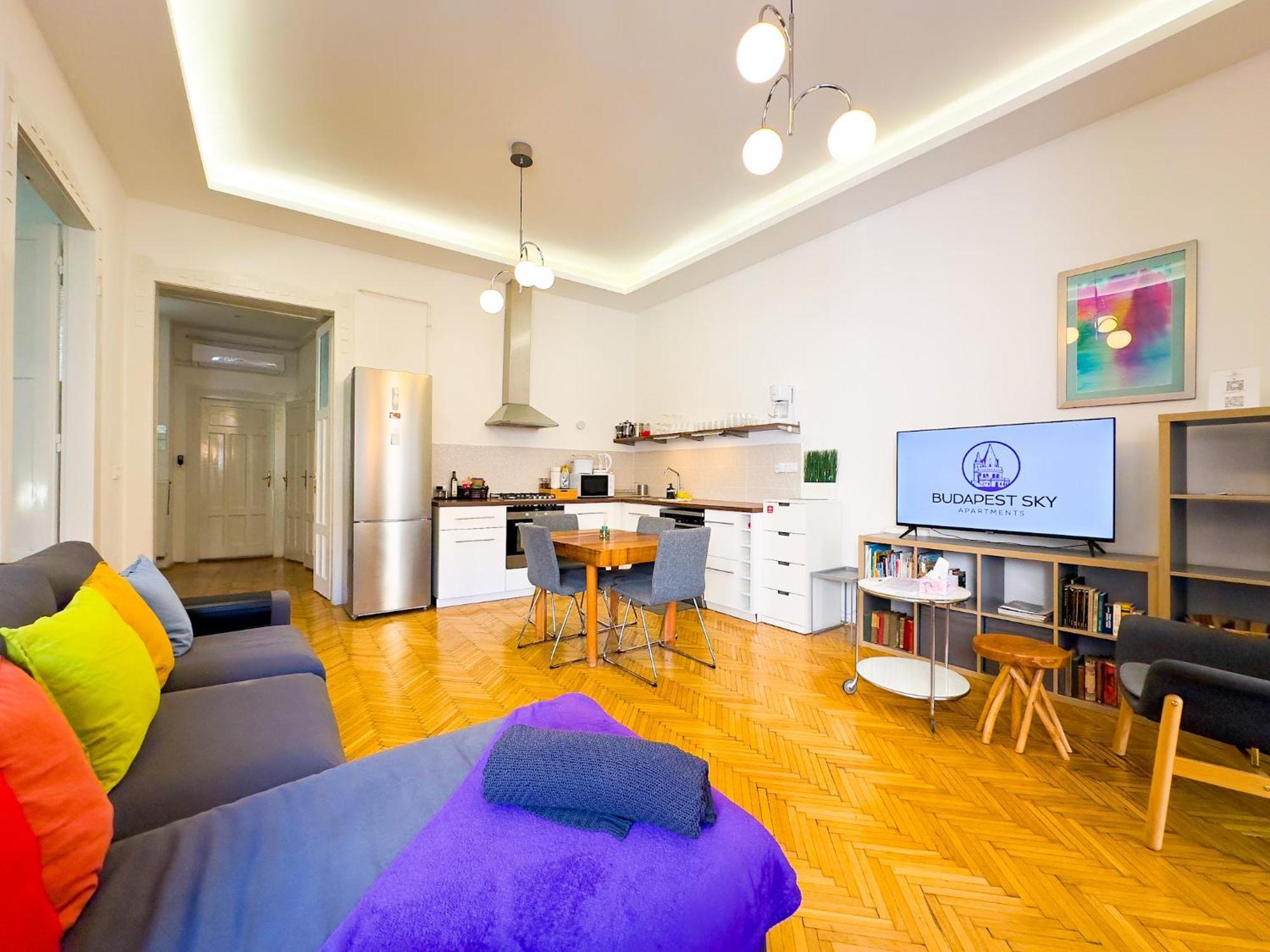 Spacious 4Br Oasis In Central Budapest - Bp Sky Eksteriør billede