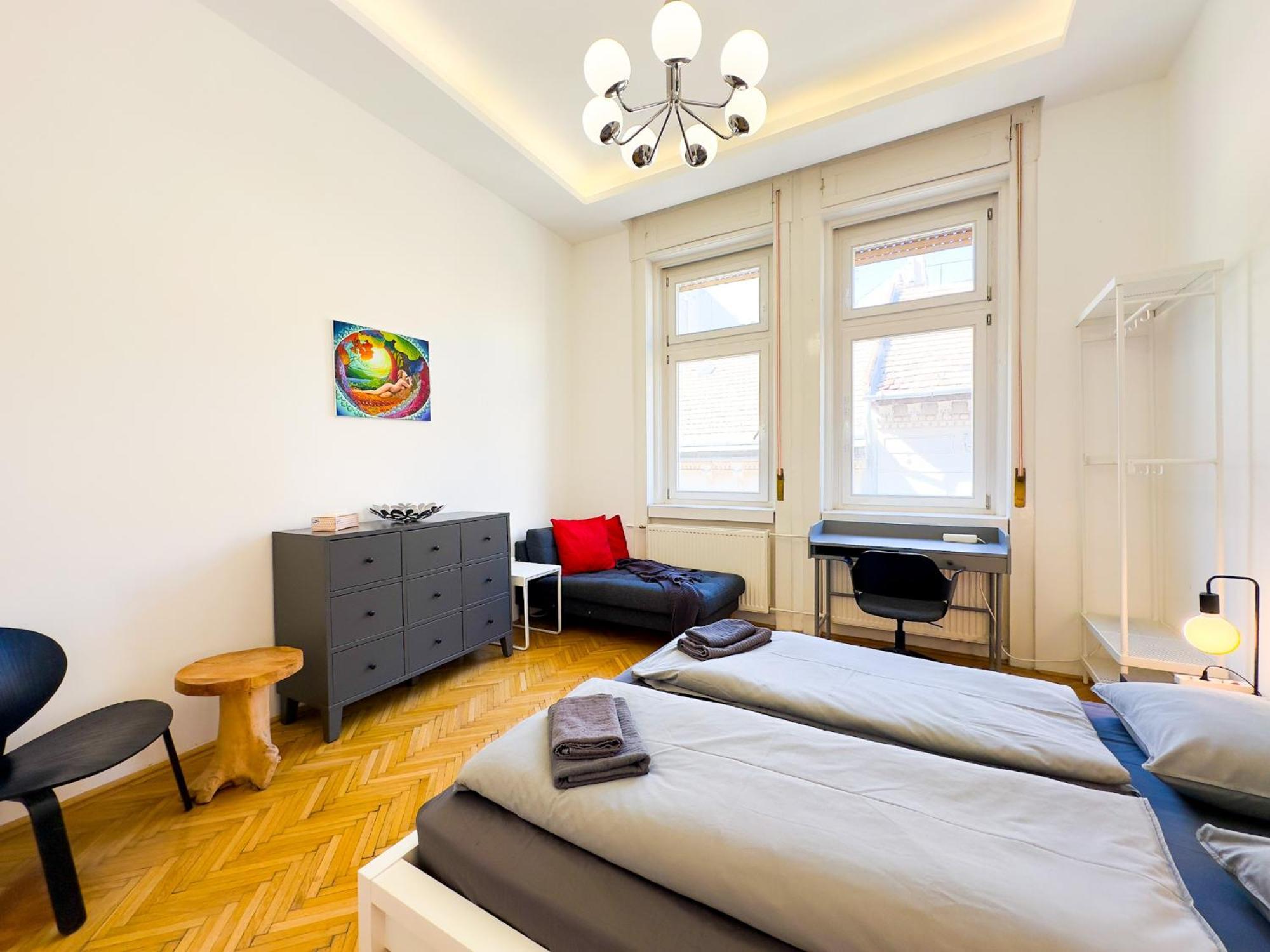 Spacious 4Br Oasis In Central Budapest - Bp Sky Eksteriør billede